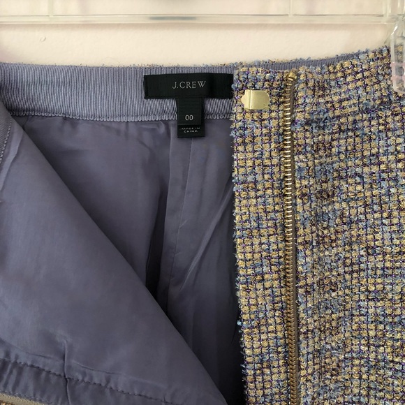 JCrew tweed zip front pencil skirt - Picture 8 of 8